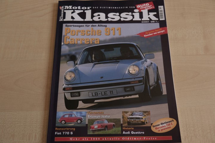 Motor Klassik 02/2001